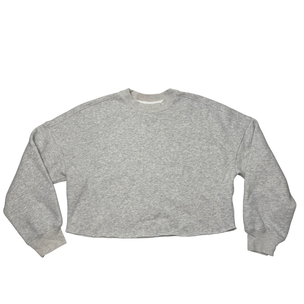 Abercrombie & Fitch Soft A&F Max Essentials Cropped Sweatshirt Women's Size S